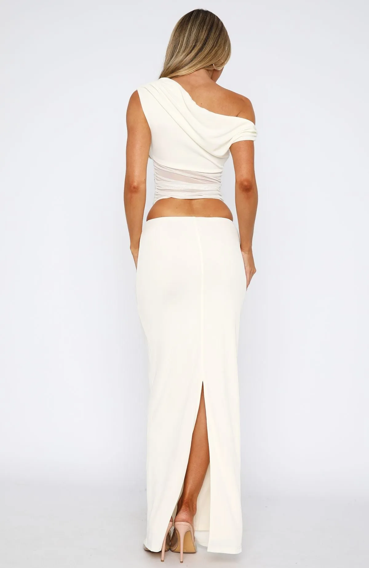 Girls Night Maxi Dress White sold by White Fox Boutique product image thumbnail 5