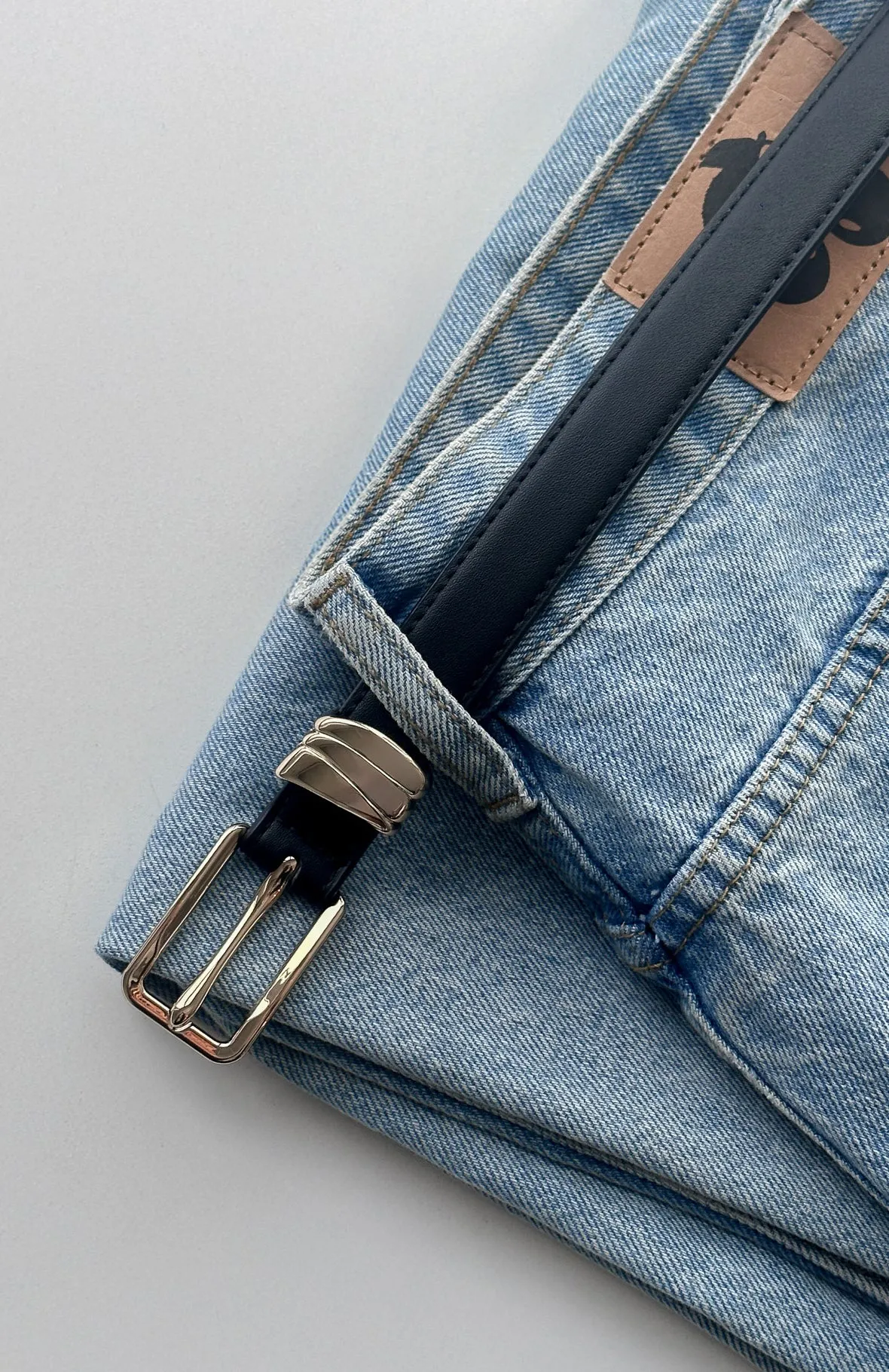 Hudson Belt Black/Gold sold by White Fox Boutique product image thumbnail 2