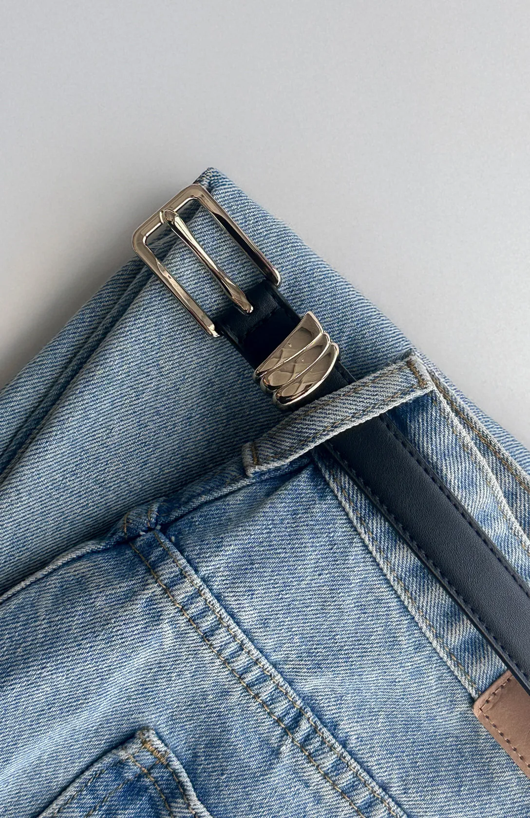 Hudson Belt Black/Gold sold by White Fox Boutique product image thumbnail 3