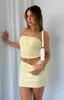 Some You Win Mini Skirt Lemon sold by White Fox Boutique