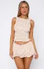Runaway Heart Top Cream Polka Dot sold by White Fox Boutique