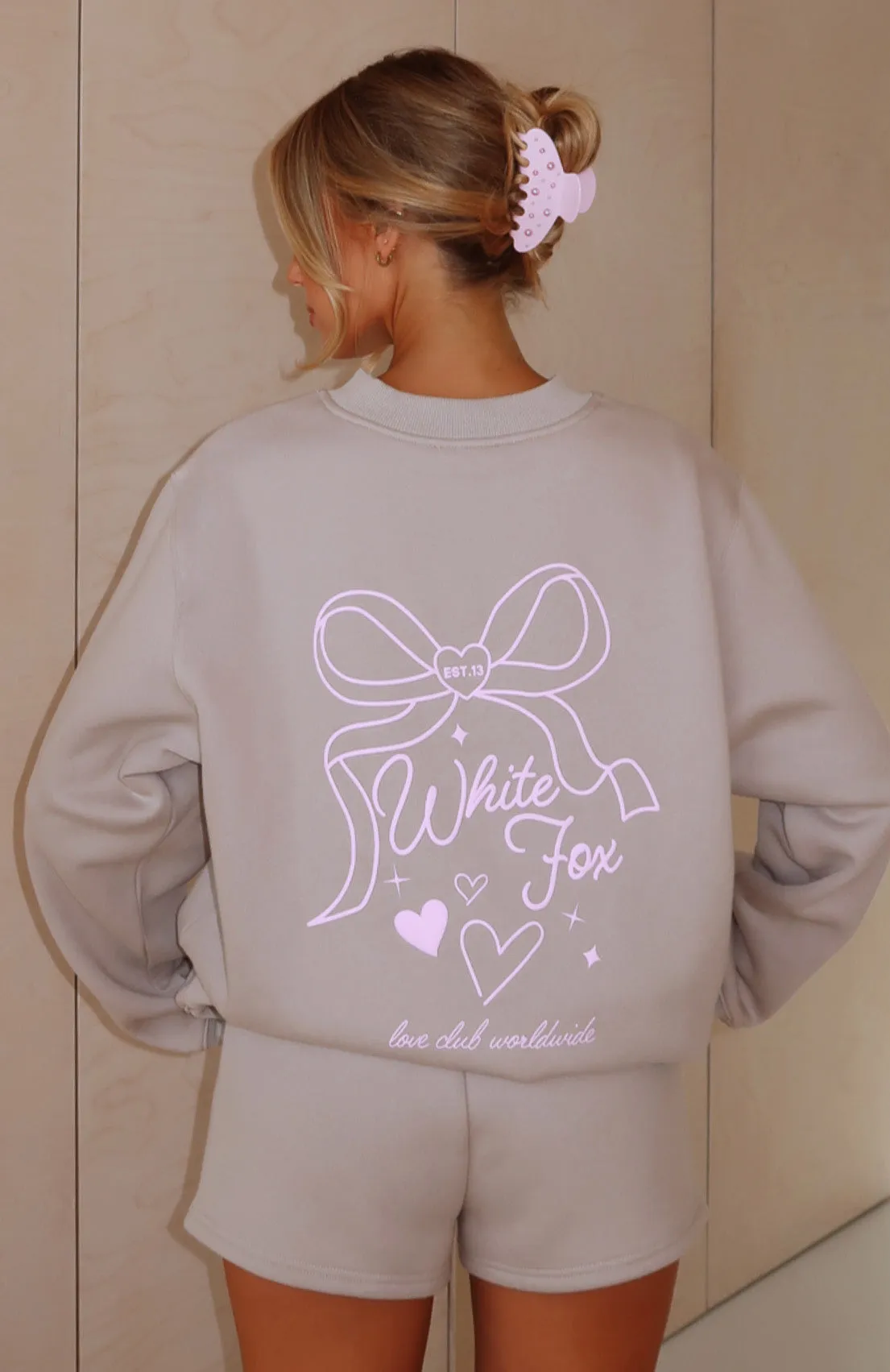 Love You Forever Oversized Sweater Moon sold by White Fox Boutique