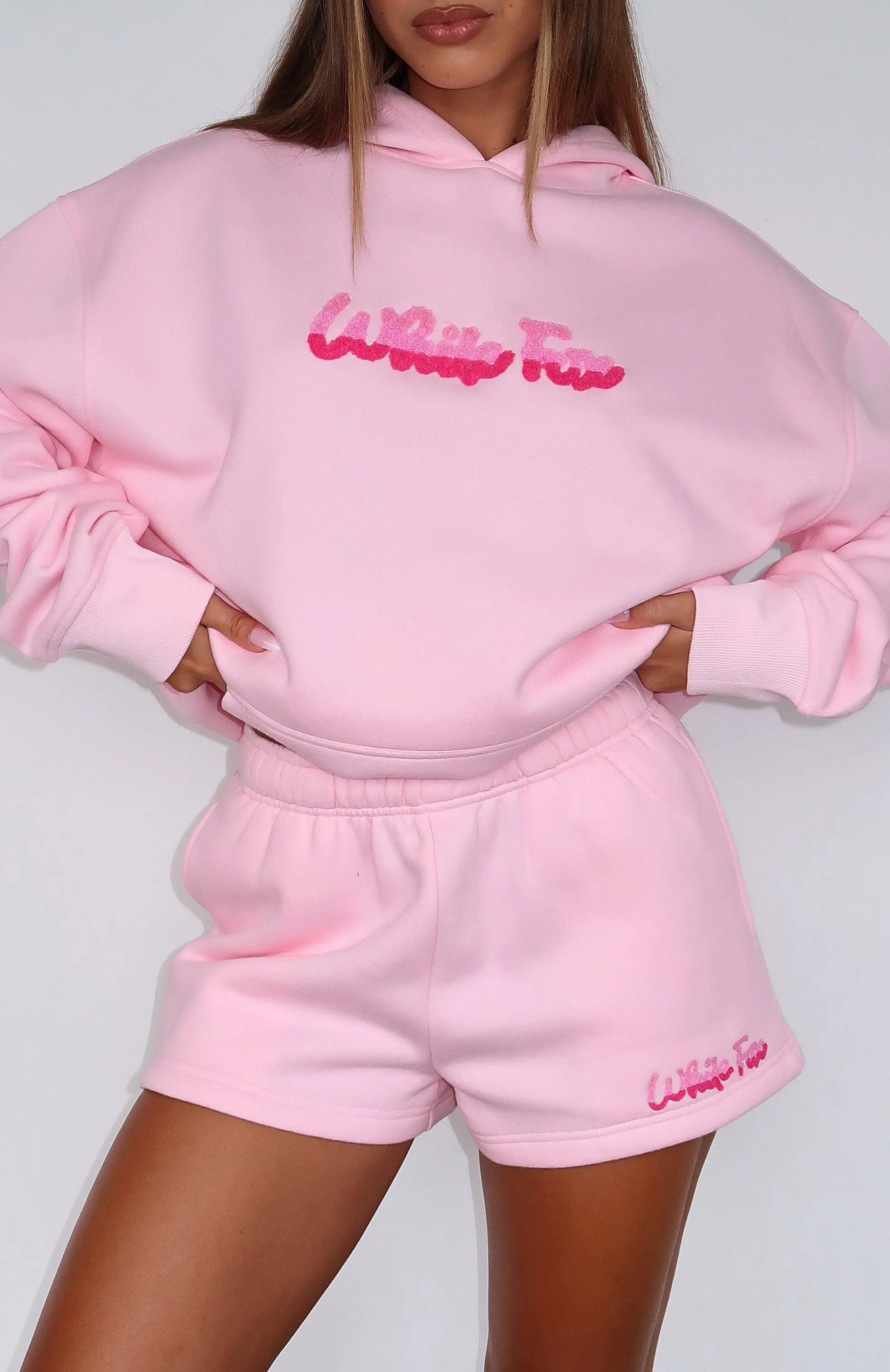 Sweet Lust Lounge Shorts Pink sold by White Fox Boutique