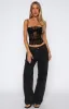 I'm Irreplaceable Lace Bustier Black sold by White Fox Boutique