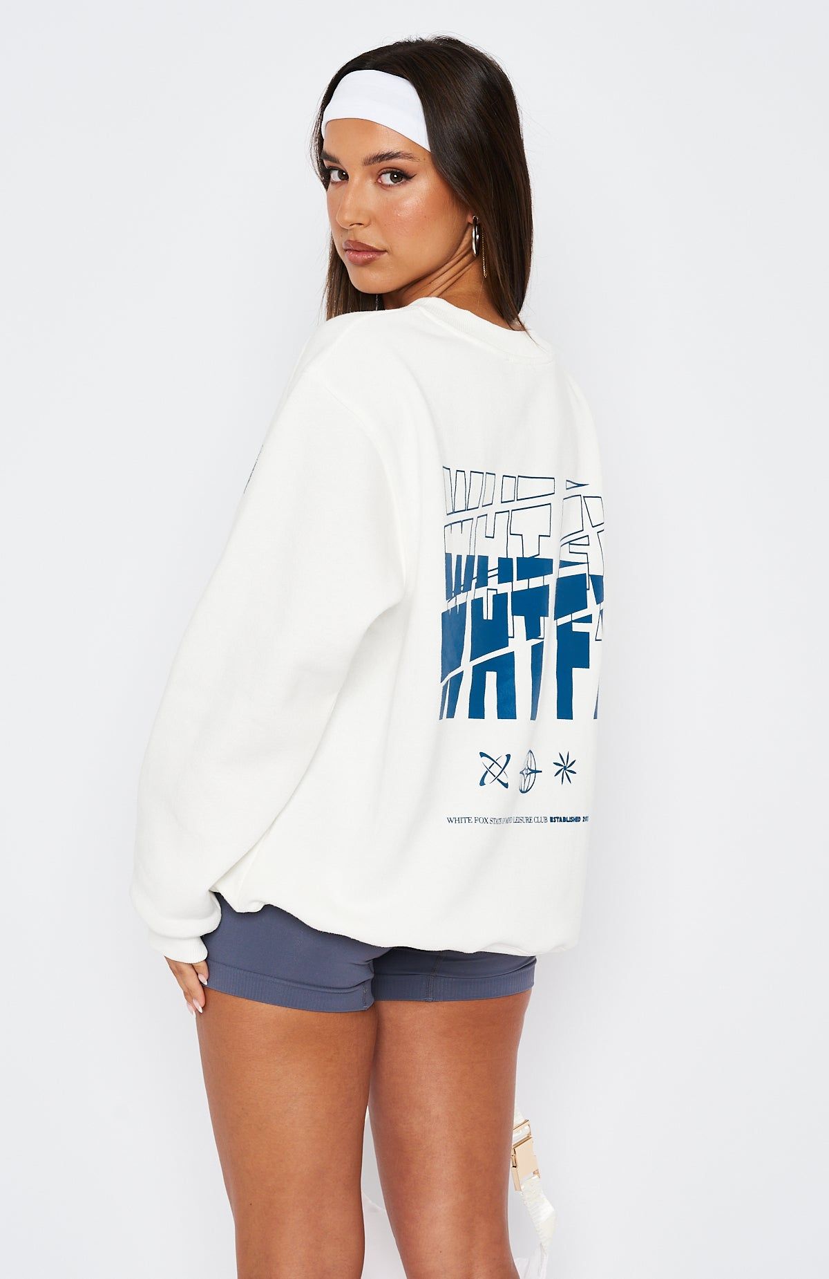 The Originals Oversized Sweater White sold by White Fox Boutique product image thumbnail 4