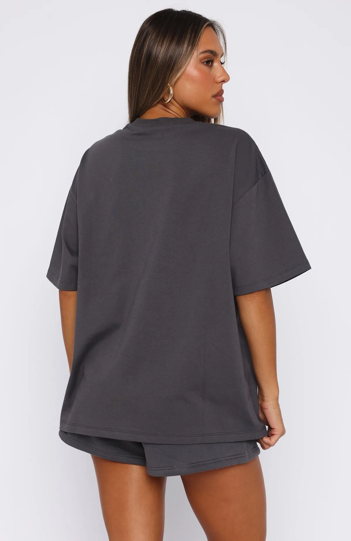 Pick You A Flower Oversized Tee Volcanic sold by White Fox Boutique product image thumbnail 4