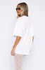 Ride It Out Oversized Tee White sold by White Fox Boutique
