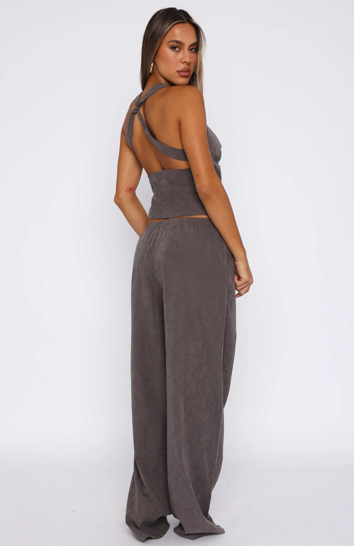 Take A Stance Pants Charcoal sold by White Fox Boutique product image thumbnail 4