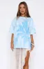 Most Loved Oversized Tee Blue sold by White Fox Boutique