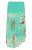 Mediterranean Mirage Midi Skirt Seaside Treasure sold by White Fox Boutique