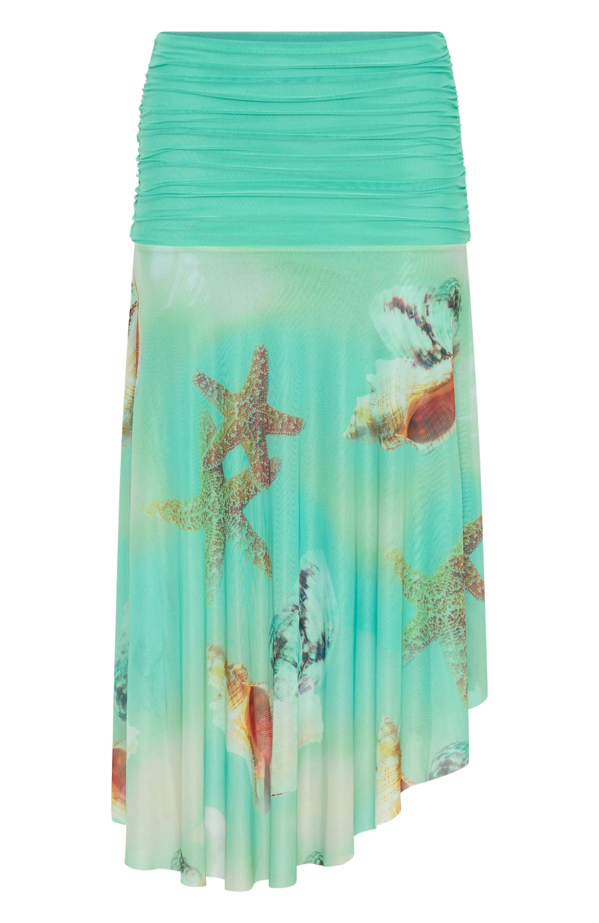 Mediterranean Mirage Midi Skirt Seaside Treasure sold by White Fox Boutique product image thumbnail 5