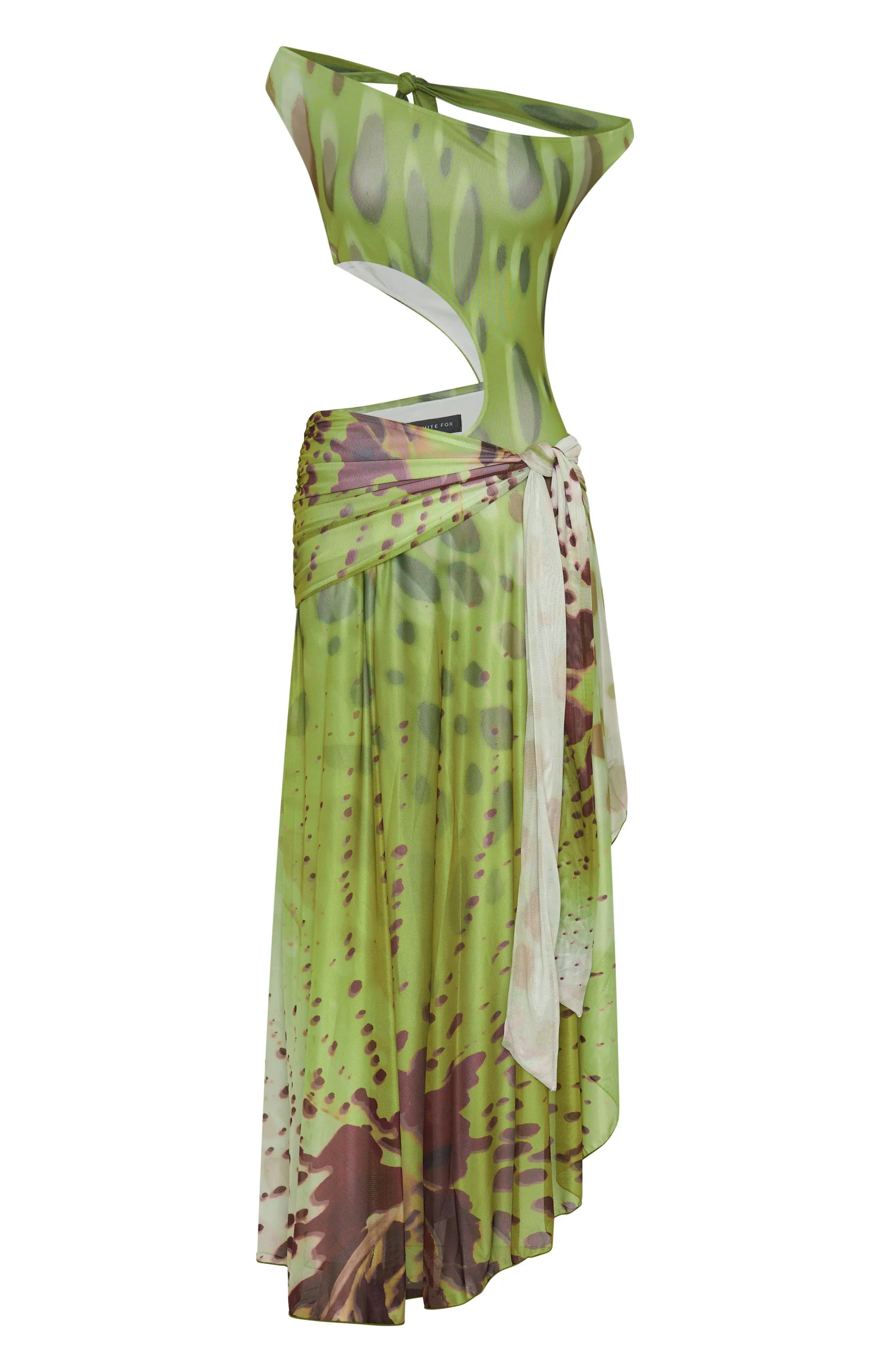 Florence Fling Maxi Dress Moss Blossom sold by White Fox Boutique product image thumbnail 5