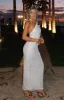 Dedication Sequin Maxi Dress White sold by White Fox Boutique