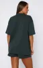 Offstage Oversized Tee Pine sold by White Fox Boutique