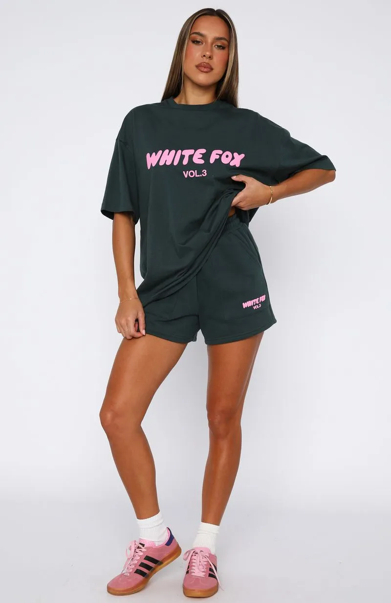 Offstage Lounge Shorts Pine sold by White Fox Boutique product image thumbnail 5