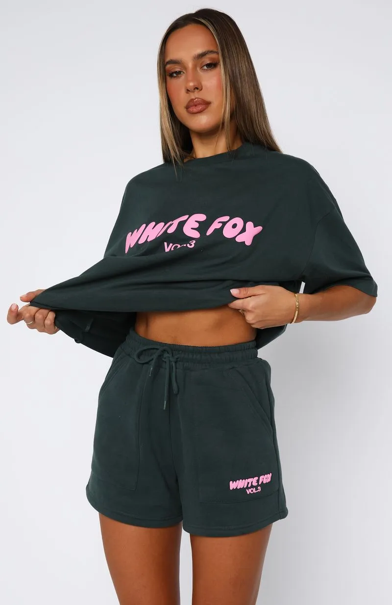 Offstage Lounge Shorts Pine sold by White Fox Boutique product image thumbnail 2