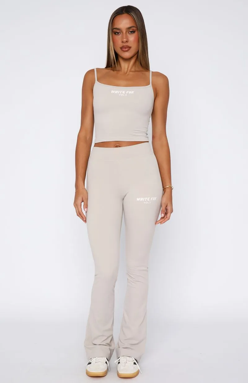Offstage Flare Pants Moon sold by White Fox Boutique product image thumbnail 2