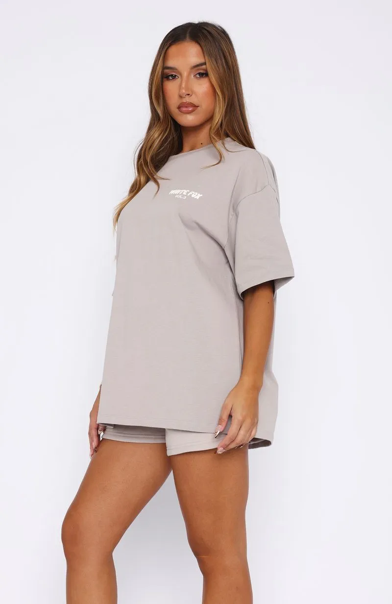 Offstage Back Graphic Oversized Tee Moon sold by White Fox Boutique product image thumbnail 3