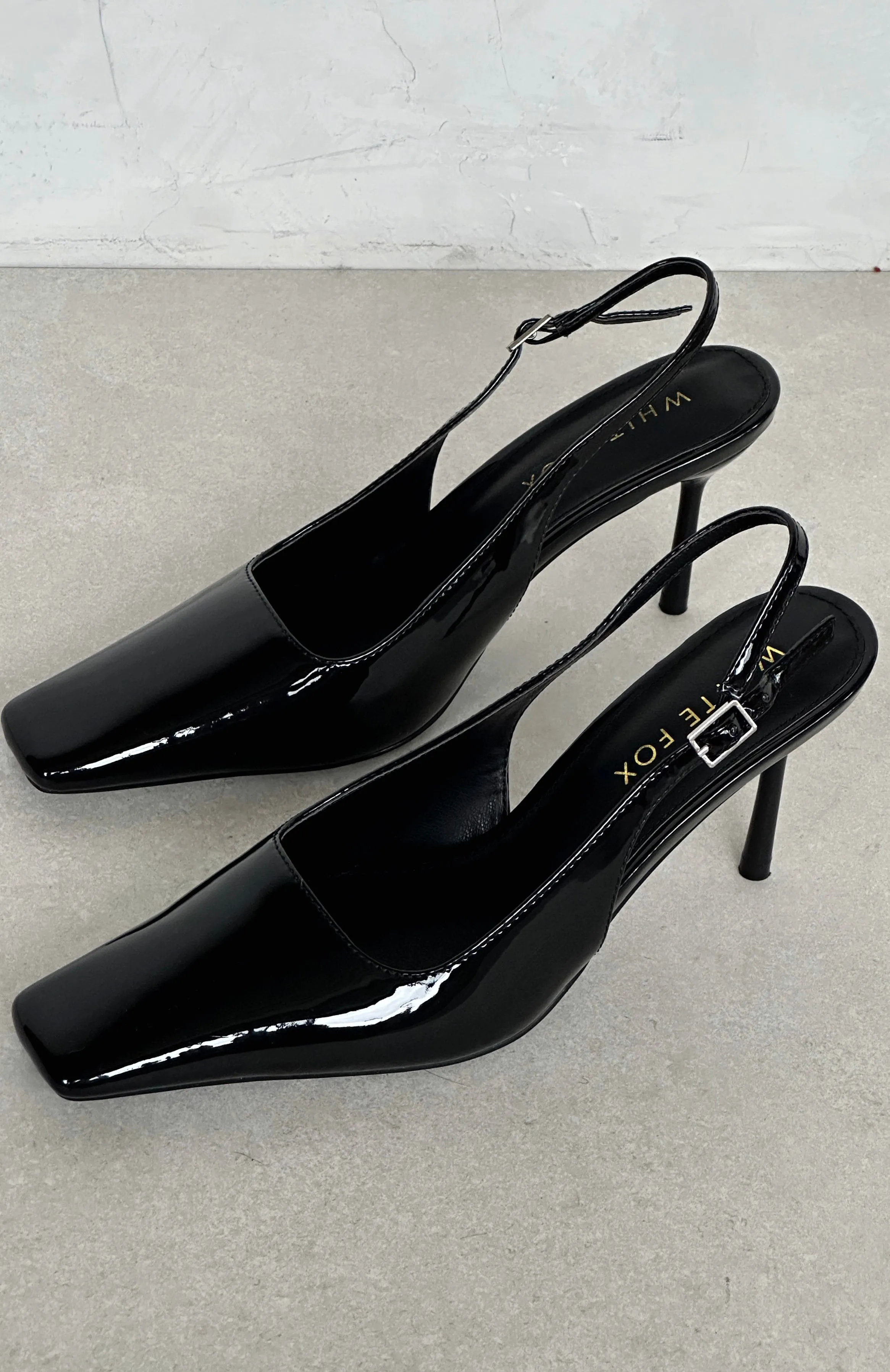 Ella Heels Black Patent sold by White Fox Boutique product image thumbnail 5