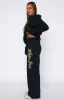 The Good Life Wide Leg Sweatpants Navy sold by White Fox Boutique