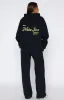The Good Life Wide Leg Sweatpants Navy sold by White Fox Boutique