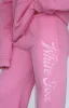 The Good Life Wide Leg Sweatpants Pink sold by White Fox Boutique