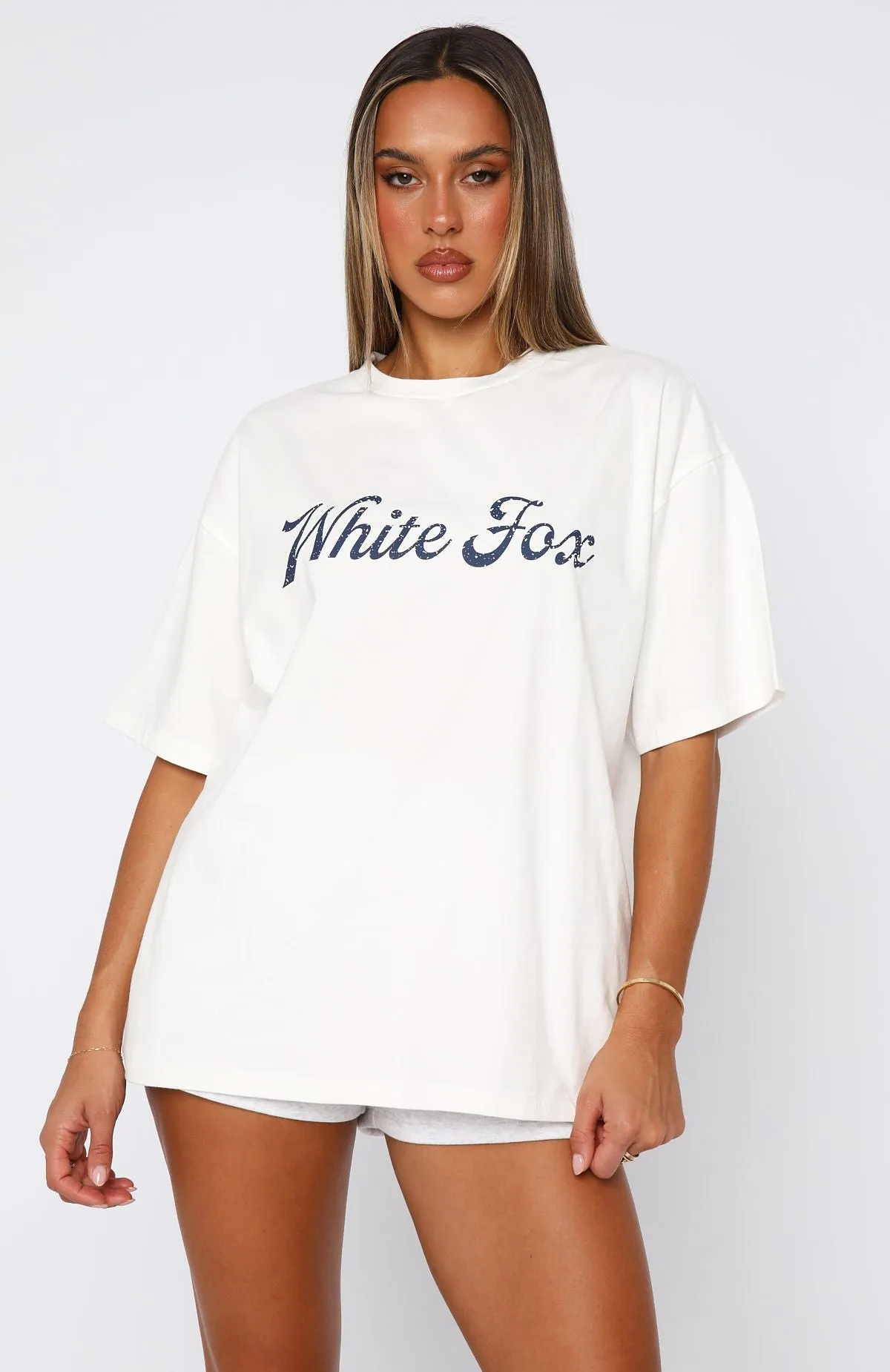 The Good Life Oversized Tee White sold by White Fox Boutique product image thumbnail 2