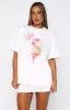 Finest Bunch Oversized Tee White sold by White Fox Boutique