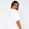 Finest Bunch Oversized Tee White sold by White Fox Boutique