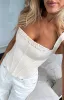 Sugar Honey Bustier Cream sold by White Fox Boutique
