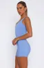 Balance Sports Crop Blueberry sold by White Fox Boutique