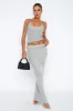 Love Galore Sequin Knit Top Grey sold by White Fox Boutique