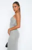 Love Galore Sequin Knit Top Grey sold by White Fox Boutique