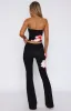 Dance To My Rhythm Pants Onyx Burst sold by White Fox Boutique