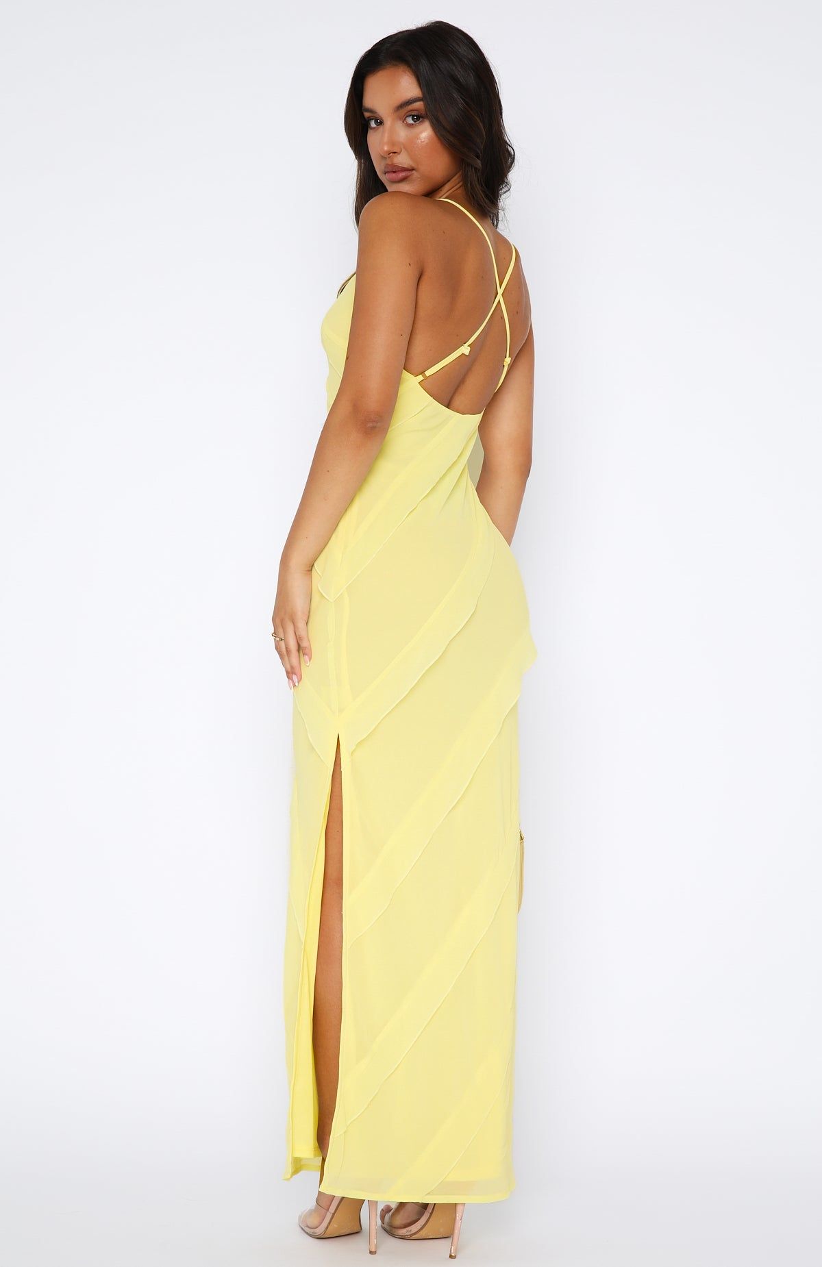 From Another World Maxi Dress Lemon Sorbet | Parallel