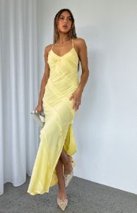 From Another World Maxi Dress Lemon Sorbet | Parallel