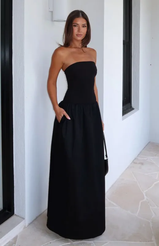 Take Back Maxi Dress Black sold by White Fox Boutique