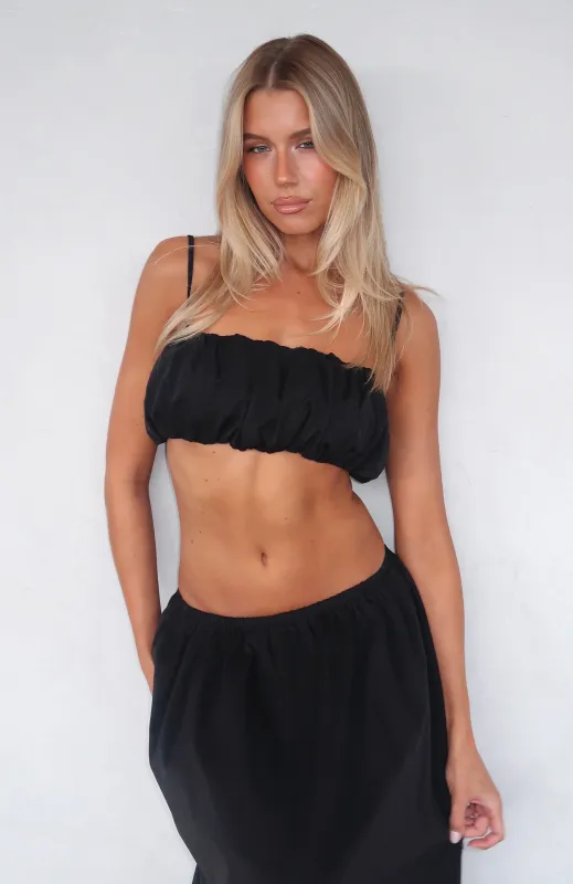 All I Wanted Was You Top Black sold by White Fox Boutique