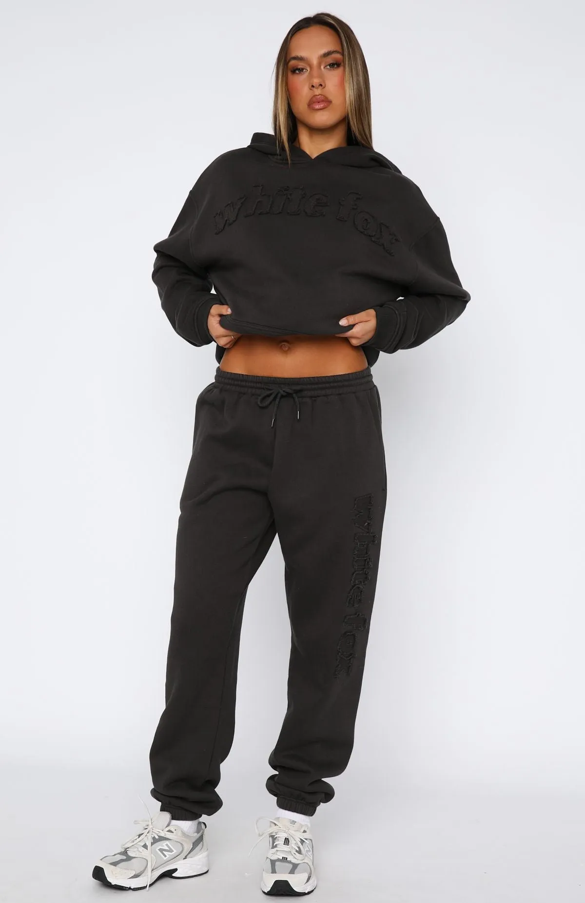 From The Archives Lexi Sweatpants Charcoal sold by White Fox Boutique product image thumbnail 2