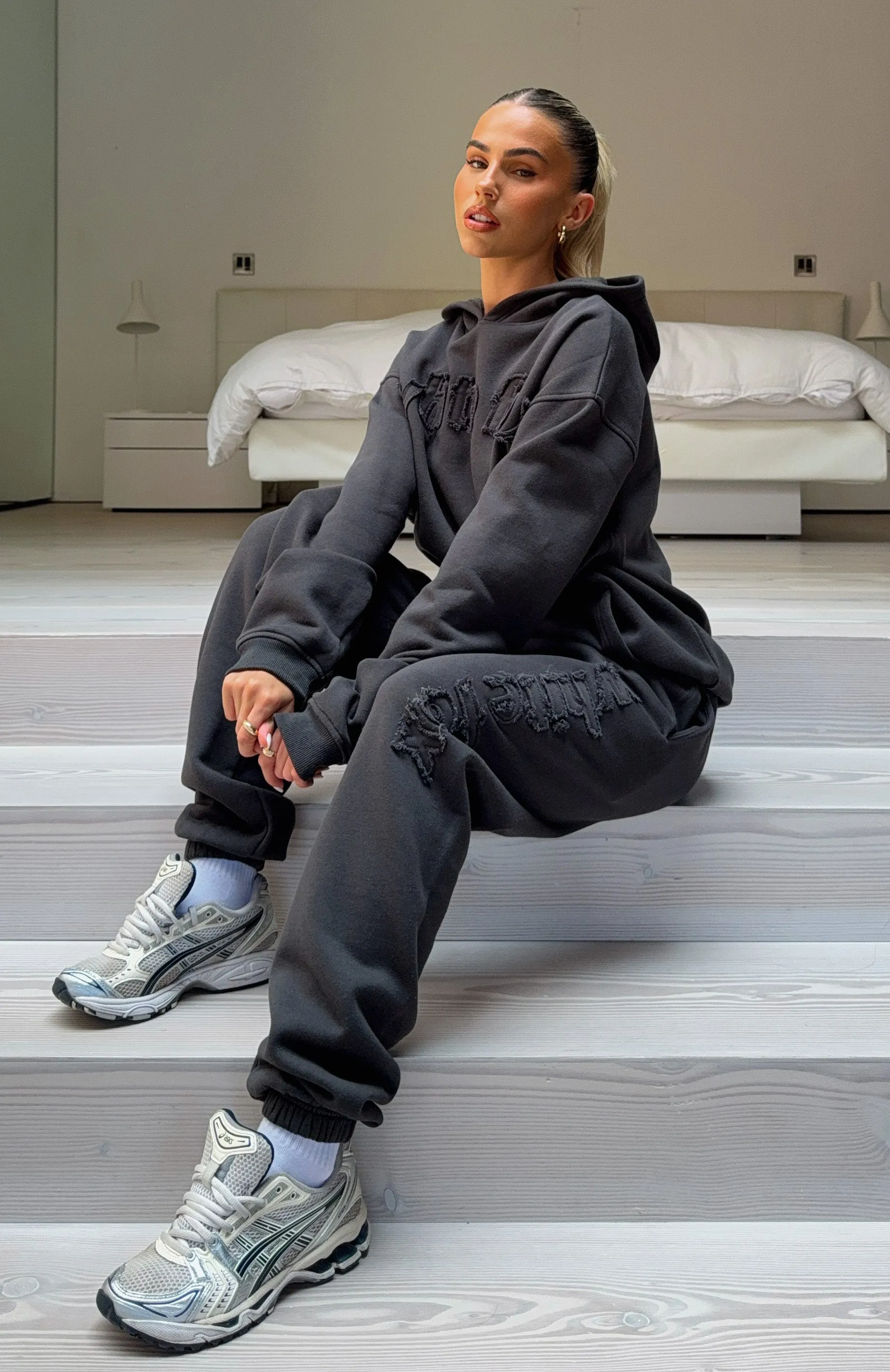 From The Archives Lexi Sweatpants Charcoal sold by White Fox Boutique