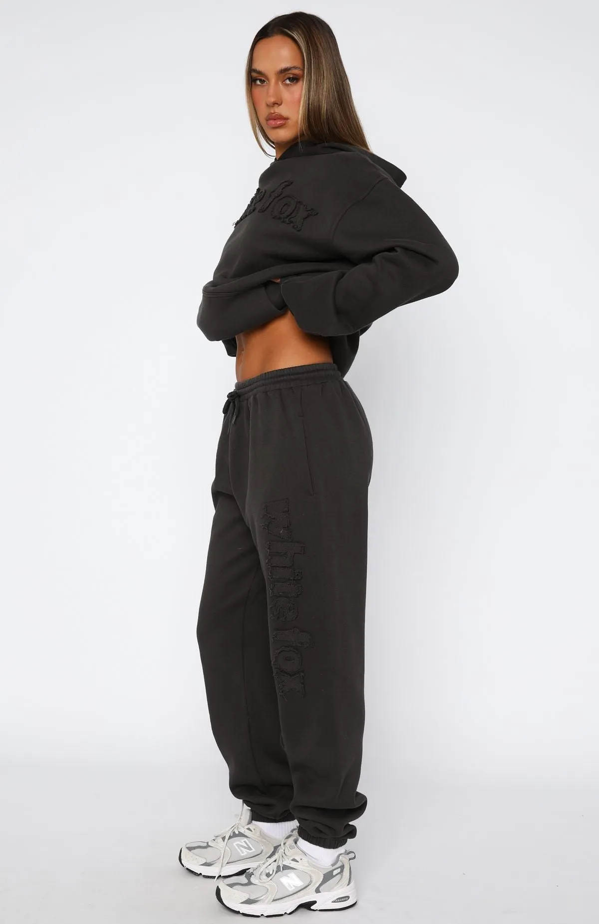 From The Archives Lexi Sweatpants Charcoal sold by White Fox Boutique product image thumbnail 3