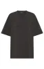 From The Archives Lexi Oversized Tee Charcoal sold by White Fox Boutique