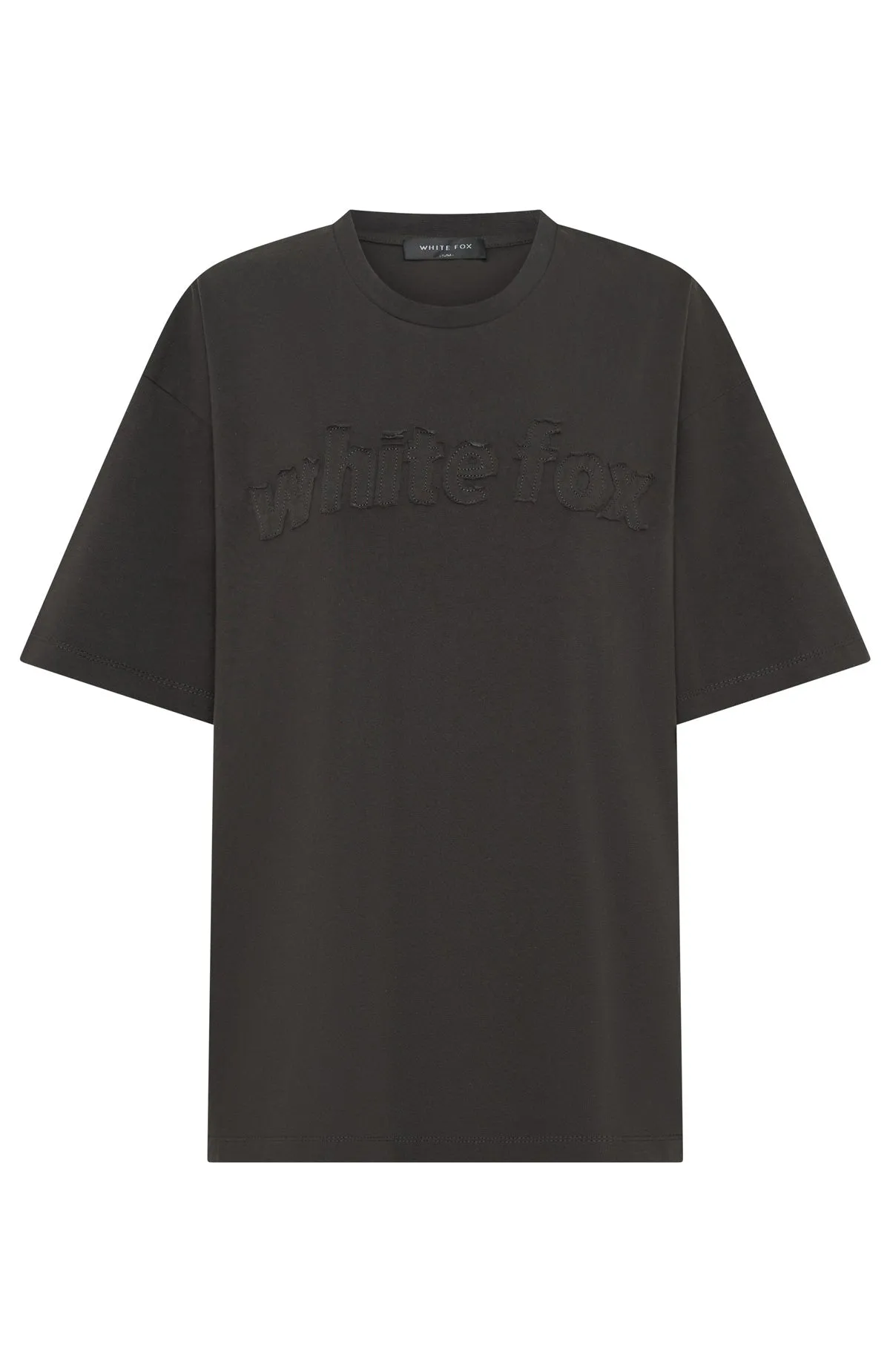 From The Archives Lexi Oversized Tee Charcoal sold by White Fox Boutique product image thumbnail 5