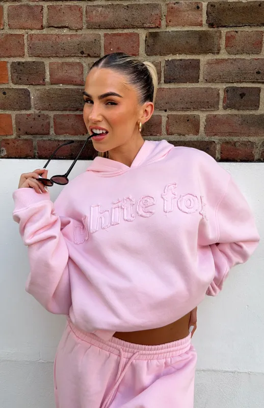 From The Archives Lexi Oversized Hoodie Pink sold by White Fox Boutique