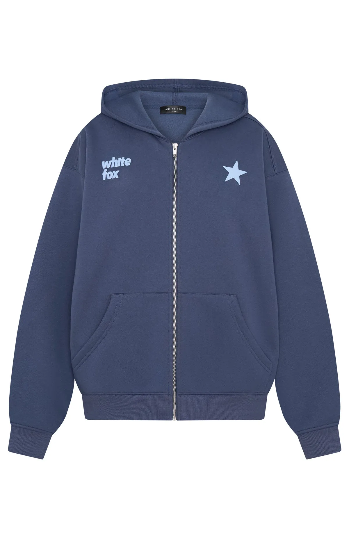 From The Archives Charli Zip Front Hoodie Navy sold by White Fox Boutique product image thumbnail 5