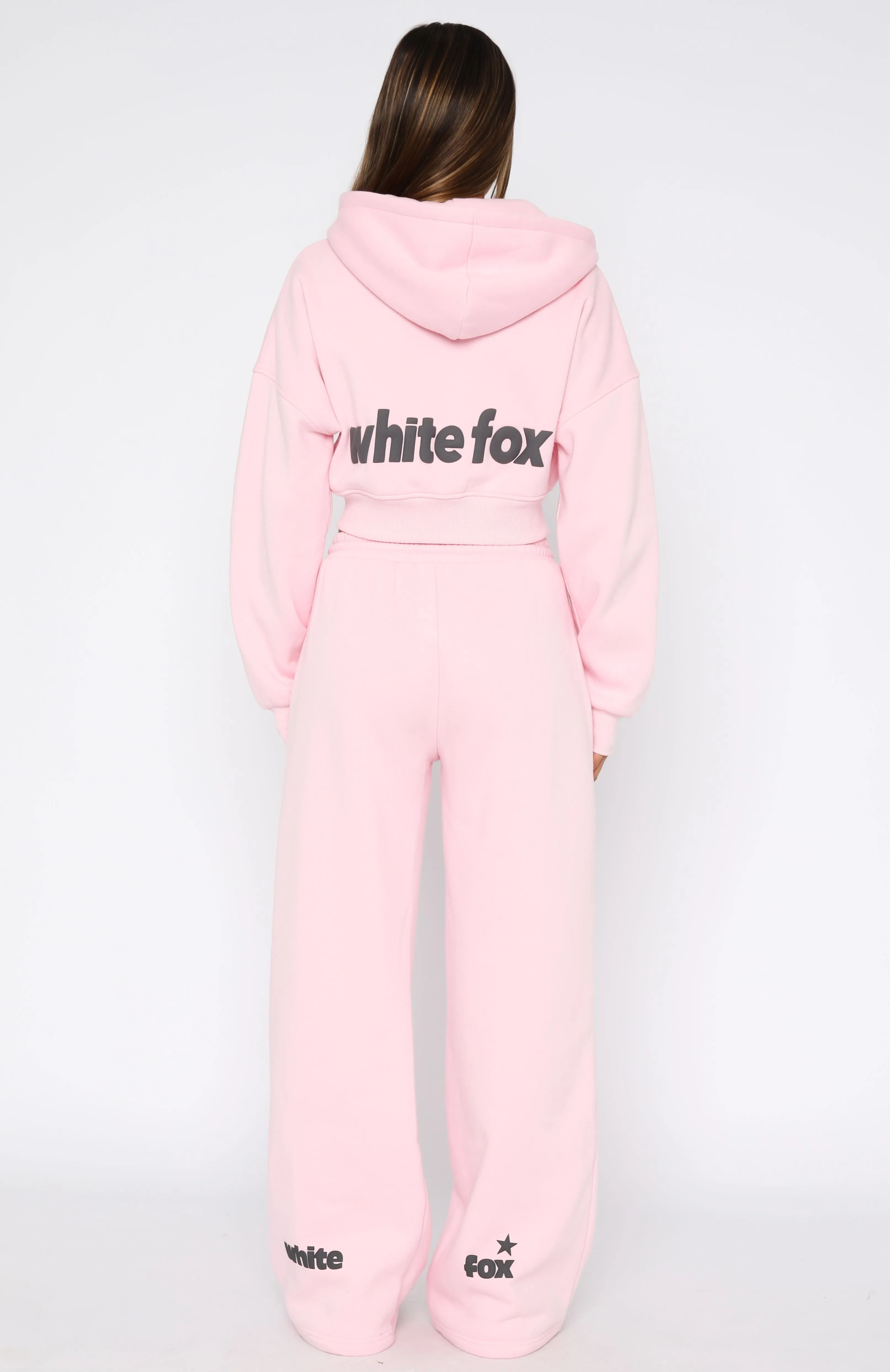 From The Archives Charli Wide Leg Sweatpants Pink sold by White Fox Boutique product image thumbnail 4