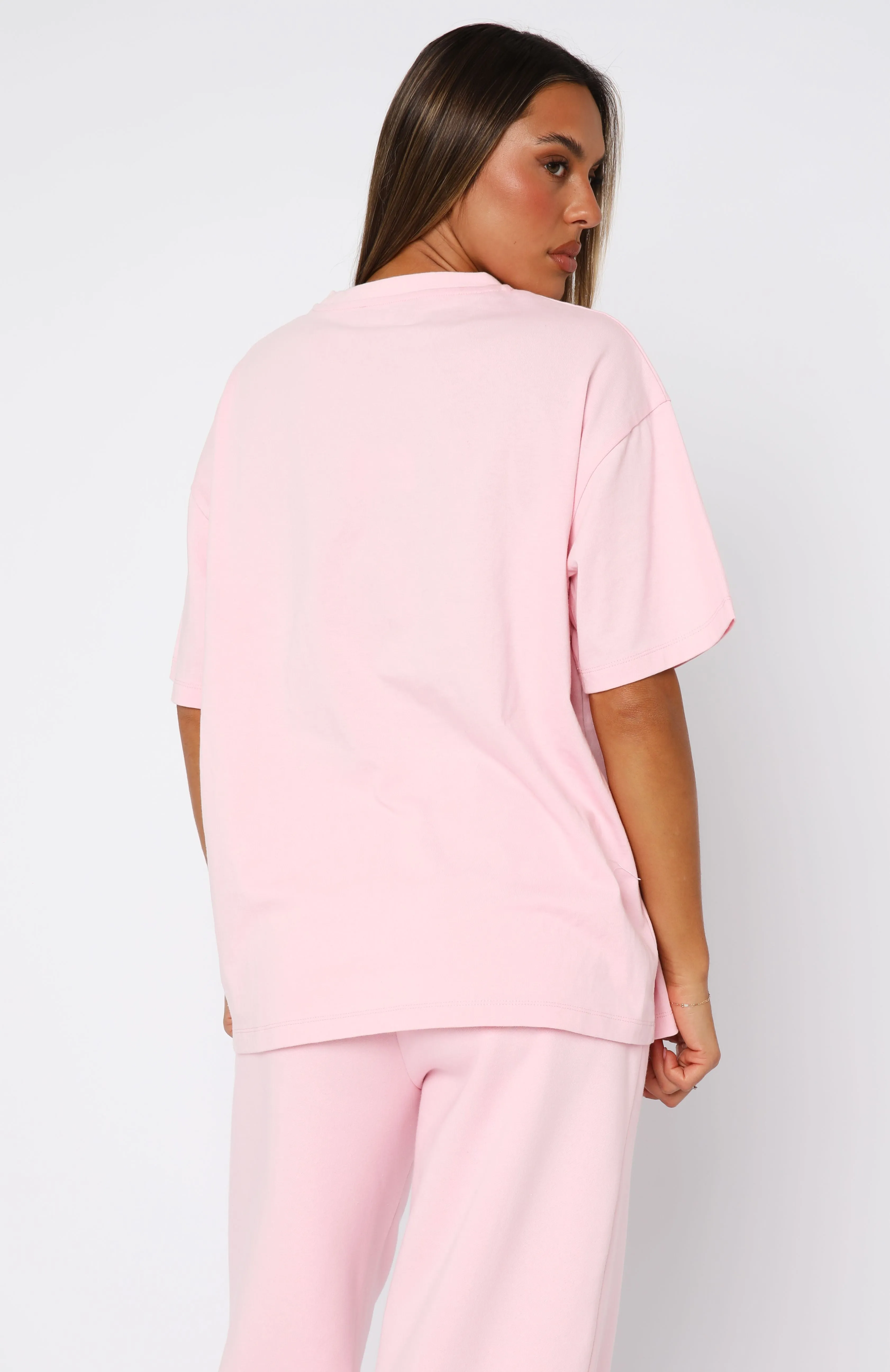 From The Archives Charli Oversized Tee Pink sold by White Fox Boutique product image thumbnail 4