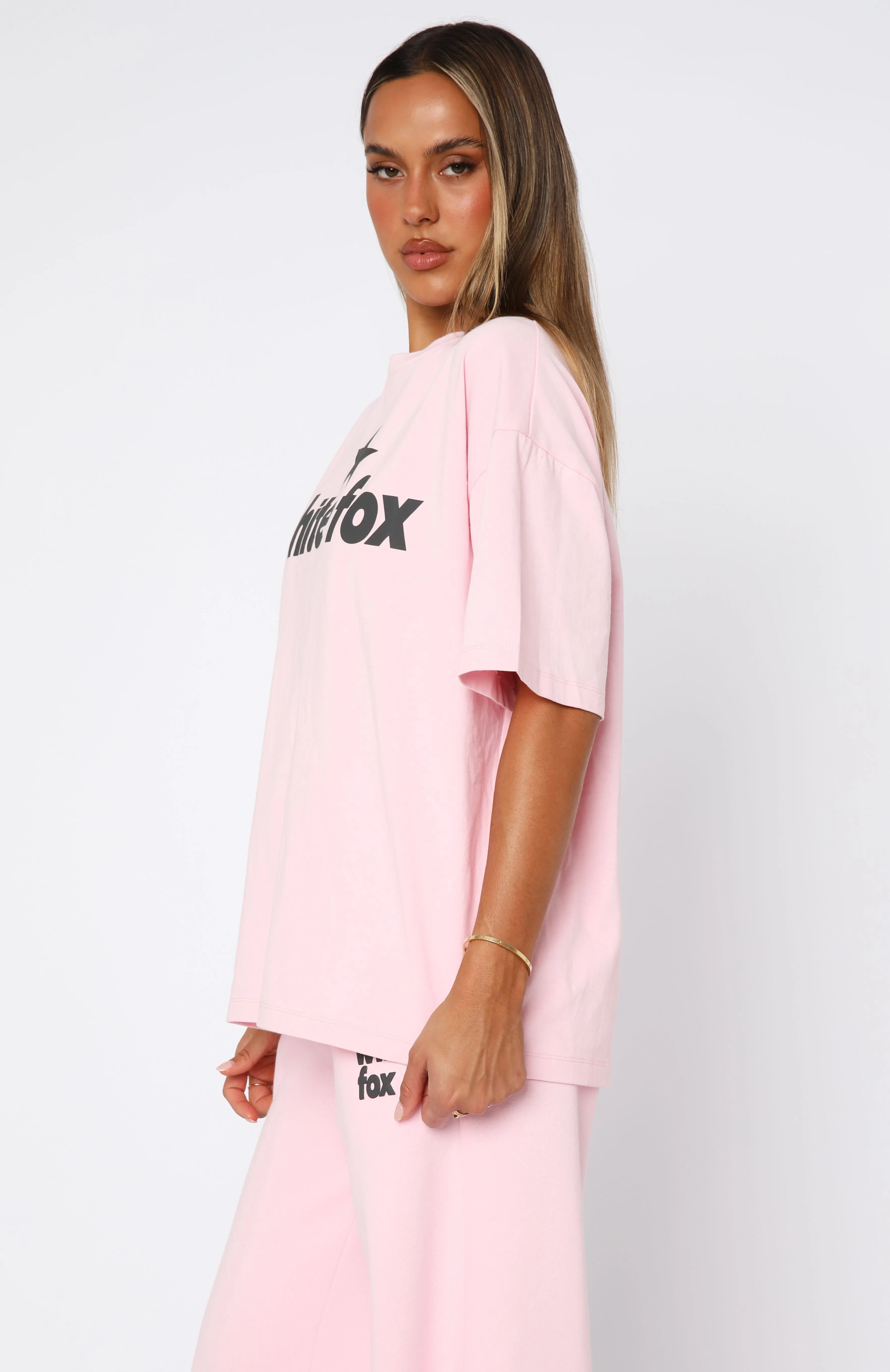 From The Archives Charli Oversized Tee Pink sold by White Fox Boutique product image thumbnail 3