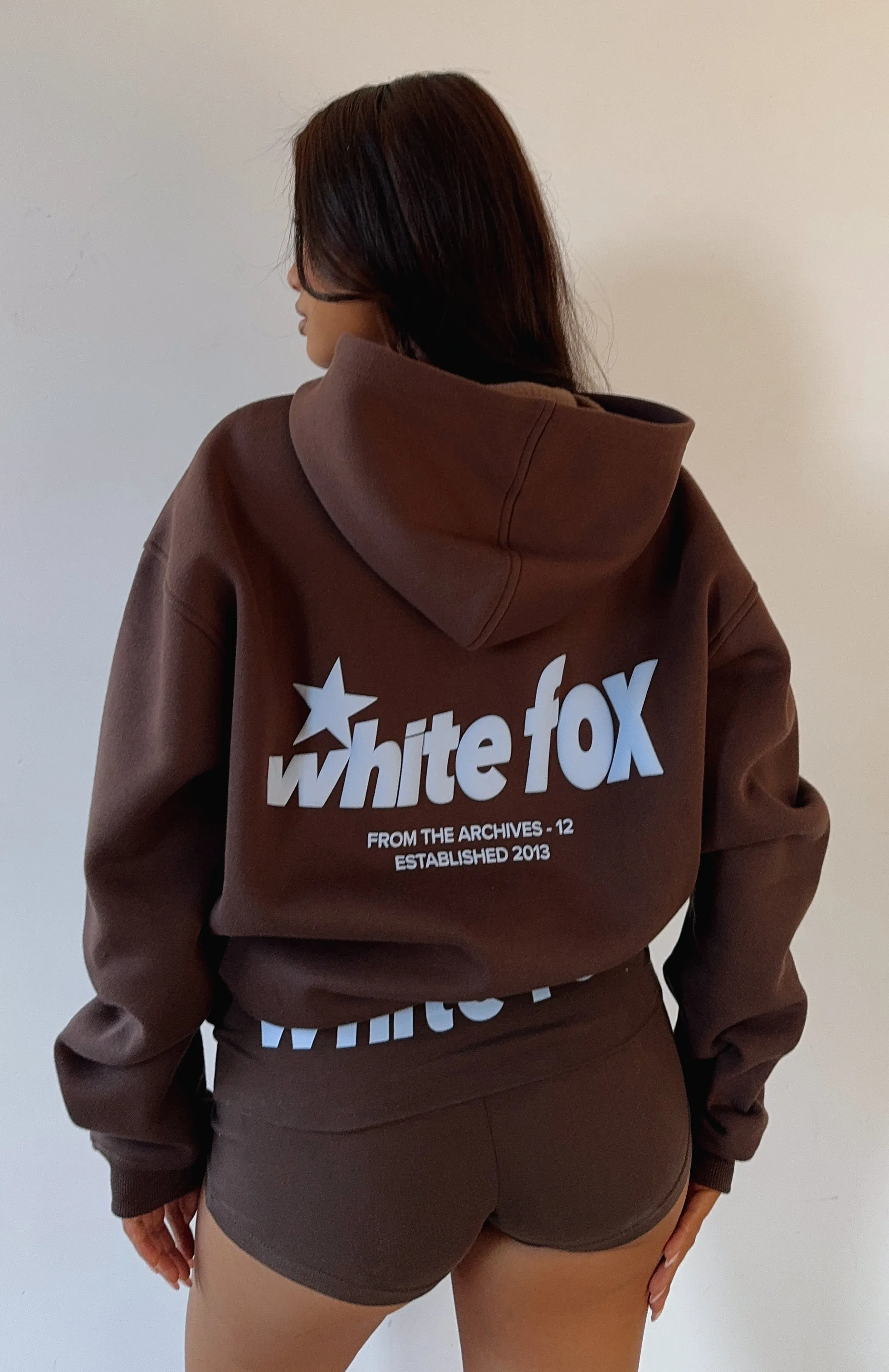 From The Archives Charli Oversized Hoodie Chocolate sold by White Fox Boutique