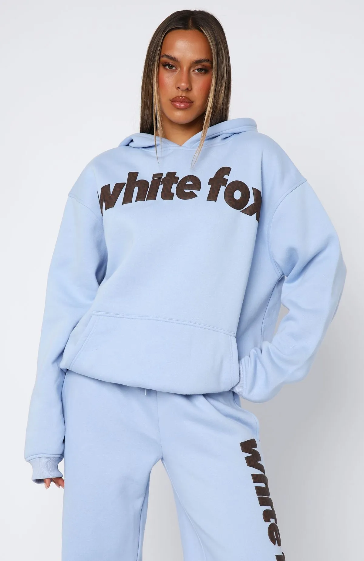 From The Archives Allora Oversized Hoodie Blue sold by White Fox Boutique product image thumbnail 2